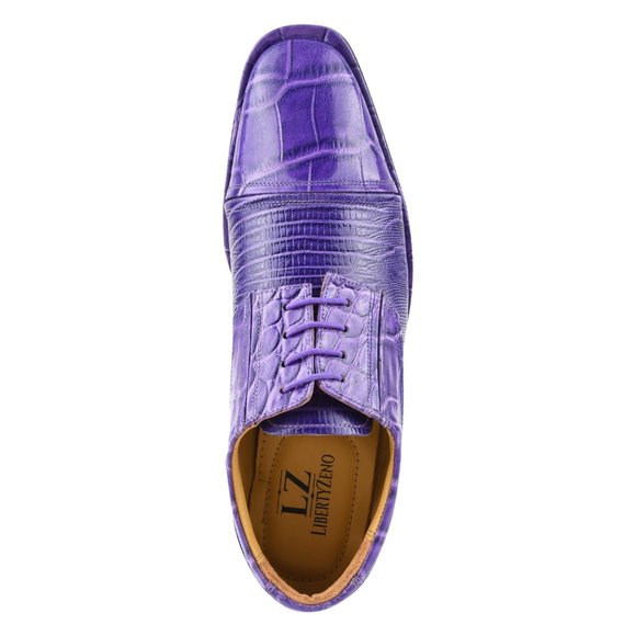 Owen Croco/Lizard Print Oxford Style Dress Shoes main image 7